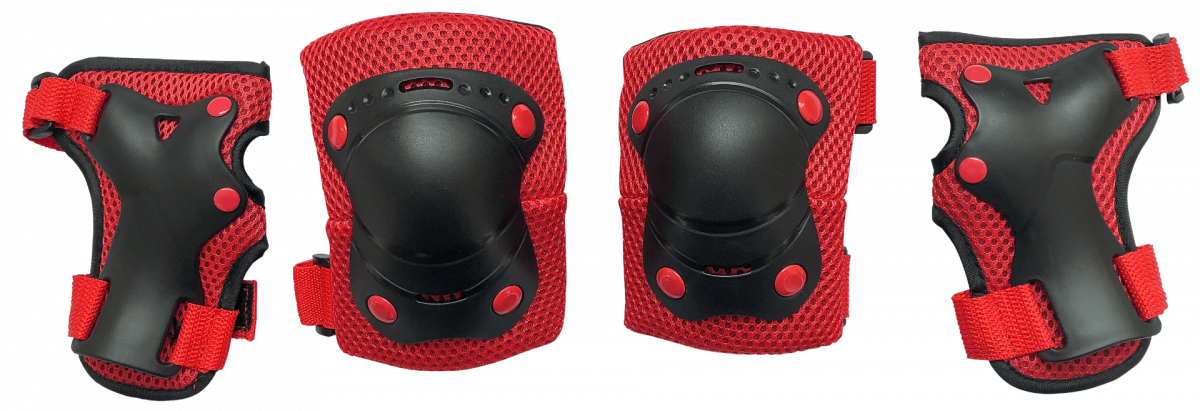 Защита Safety line 400 (S) (локтей, коленей) красный-черный