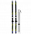 Лыжи SKI RACE подростк. 150 см,  с палками 110 см. пластик  от магазина 2 колеса 34