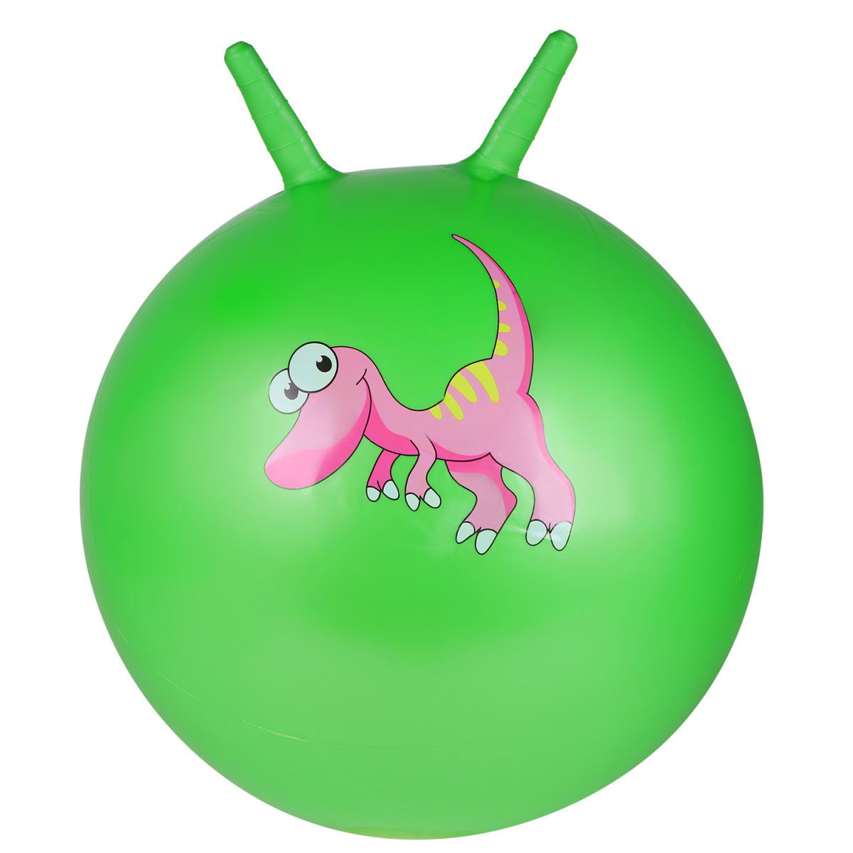 Мяч JB0208555 "Дино микс", с рожками, зеленый, 55 см.