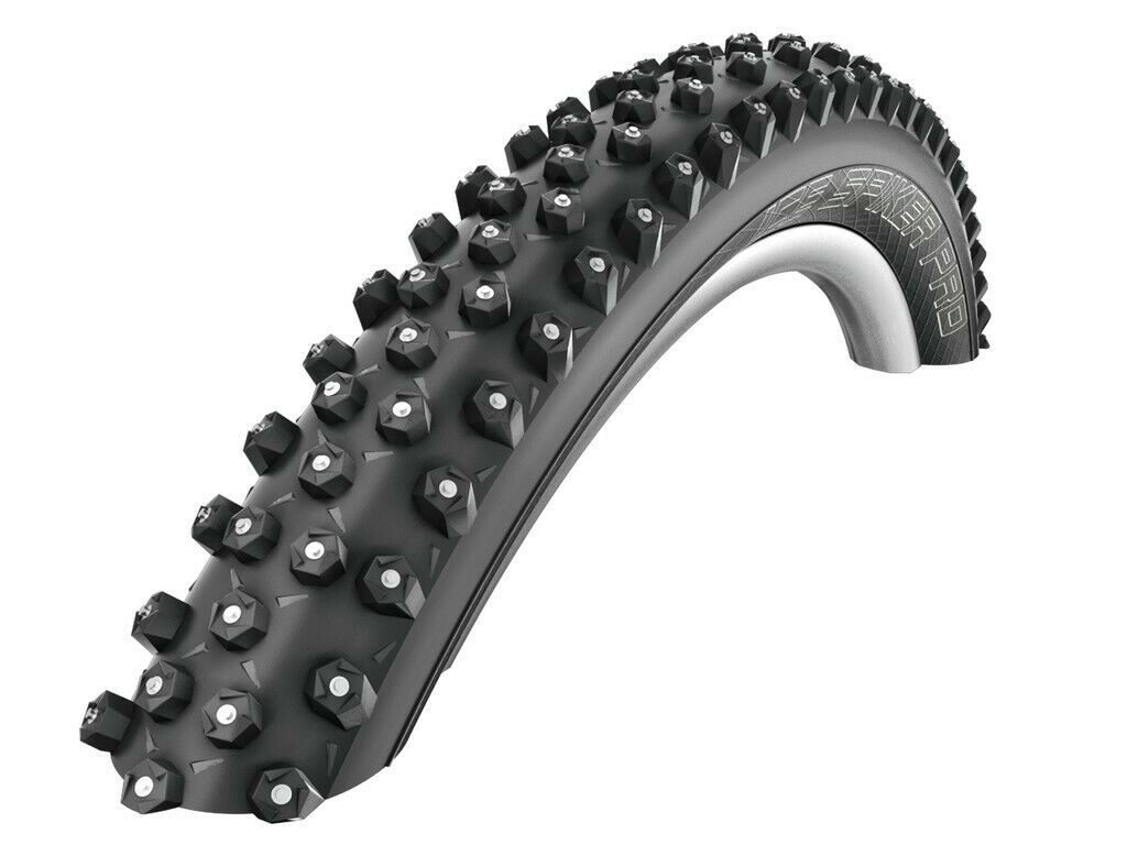 Покрышка 27.5х2.25 (57-584) Schwalbe Ice Spiker Pro, HS379 67EPI, кевлар, 378 мет. шипов