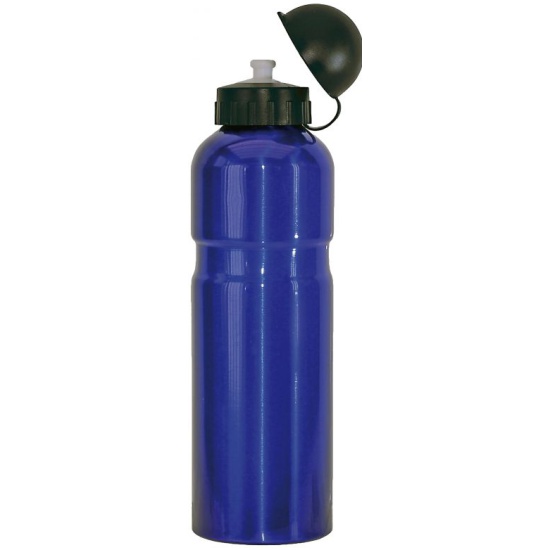 Бутылочка AL 750 мл. крышка-клапан, синяя, 5-340293