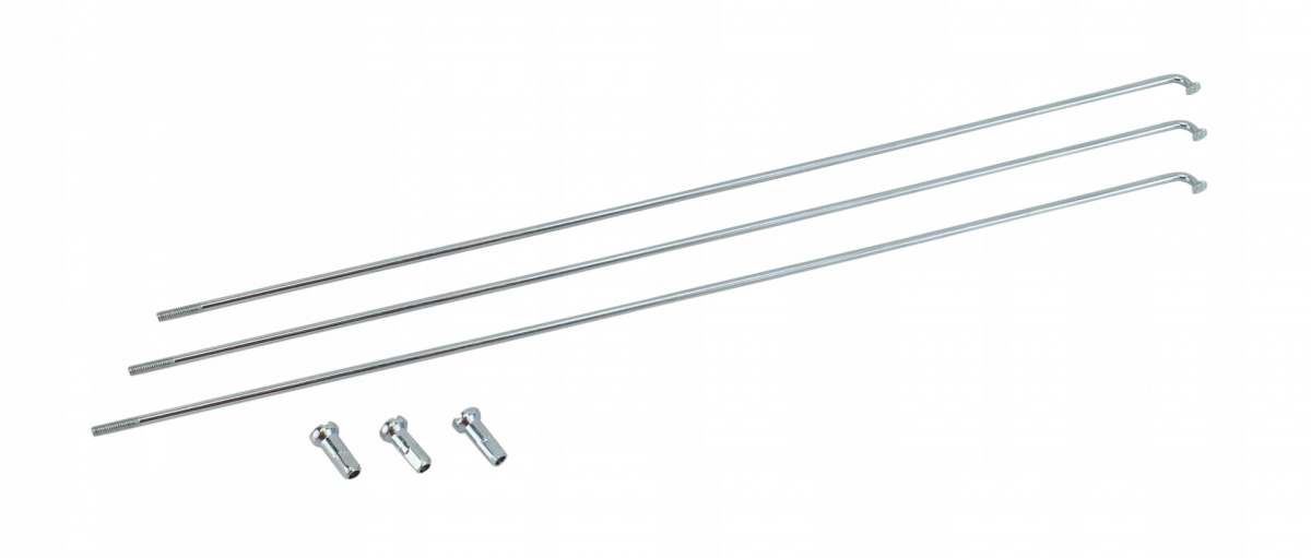 SZPRYCHY-ROWEROWE-SREBRNE-89mm-NAKRETKI-144szt