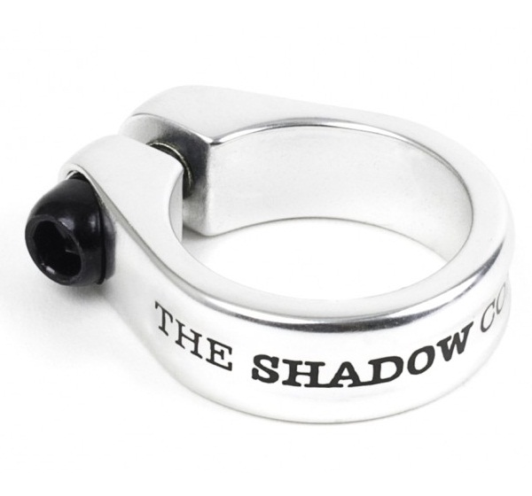 Подседельный зажим BMX Shadow Alfred, ф 25,4, полированный 114-06150