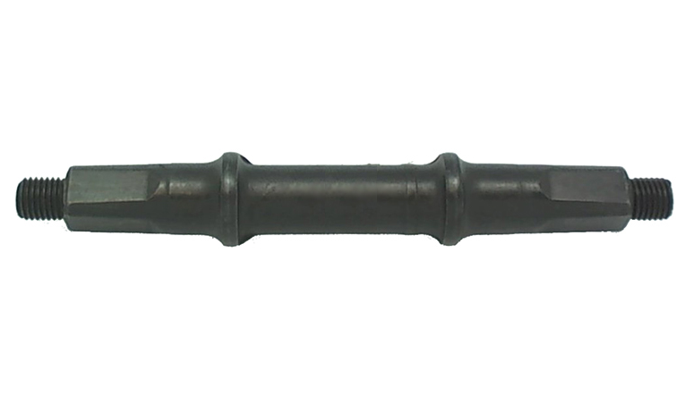 Вал каретки глад. квад. L124,5Х68 мм, под гайки, NECO ZTB17575