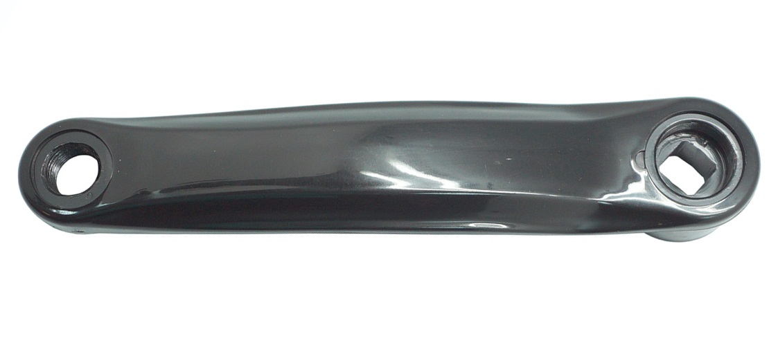 Шатун L мет. в пласт. L165 мм, под ромб, P03, чёрный ZTB20726