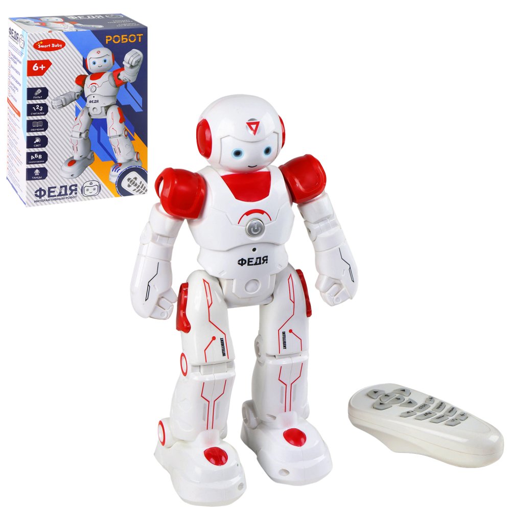 Робот р/у JB0402924 "Smart Baby", робот Федя, свет, звук