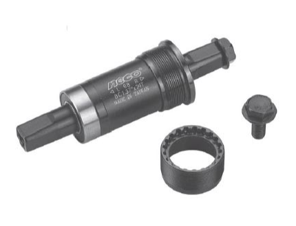 Картридж квад. L120/179,5 мм, FATBIKE, NECO B911, 1.37”x24T, пром. подш, болт, ZTB18020