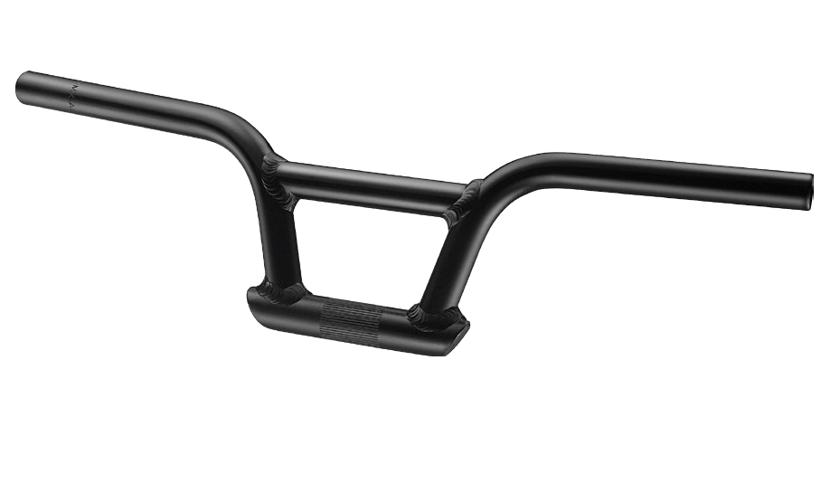 Руль BMX AL, ZOOM MX-AL-470, с перемыч, ф22,2, W450, H88, чёрный, ZTB17799