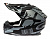 Шлем кроссовый, GTX 633 #7, S(55-56), черно-серый 14499