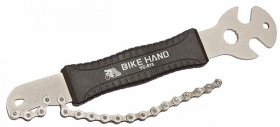 Съемник кассеты, хлыст, гаечн 15/17 мм, BIKE HAND YC-515, 230099