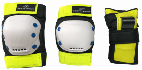 Защита Safety line 900 (L) (локтей, коленей) черно-салотовый-белый