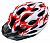Шлем ВЕЛО защит. FSD-HL003 (in-mold) (L) 54-61 см, красно-белый 600306