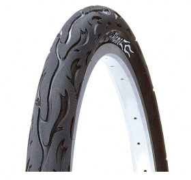 Покрышка 20х3.00 (68-406) KENDA K1008A FLAME 30TPI, гладкая 5-522092