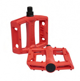 Педали пл. BMX Mankind Control, ф 9/16, насыпные красные 919-0004