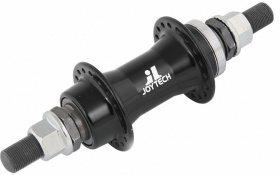 Втулка задн. 36 сп. AL 1 ск. ВМХ Joytech, гайки, черная 130077