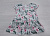 Платье 74 р-р ПЛ0119/Д021 Цветы (кулирка)