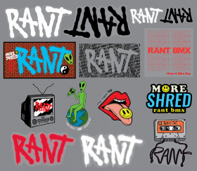 Наклейки Rant Pack 2020 (мульти) 403-18155