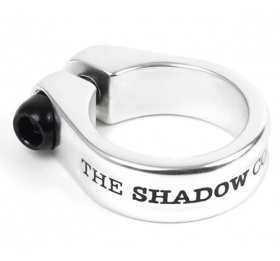 Подседельный зажим BMX Shadow Alfred, ф 25,4, полированный 114-06150