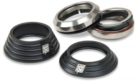 Рулевой наб. безрезьб. 1-1/8 ф 28,6, L 35  7 дет. пром. интегр. BMX Mankind Epoch черный  930-0001