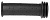 Ручки руля 102 мм, H96, с торцевой защит. чёрные, 00-170452