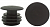 Заглушки ручки руля пл. VLP-01 Ф 22 мм, (пара) ZTB10635