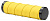 Ручки руля 129 мм, VLG-852D4, матер. гелевая лента, AL кольца, жёлтые, 150169
