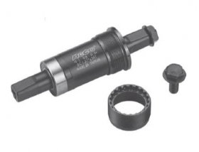 Картридж квад. L100/159,5 мм, FATBIKE, NECO B911, 1.37”x24T, пром. подш, болт, ZTB18016