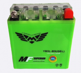АКБ 12V5AH OUTDO YB5L-BS (119-60-129) 1820 г., гелевый 