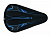 Чехол сиденья 275х180 мм, гелевый, чёрно-синий, XD 05