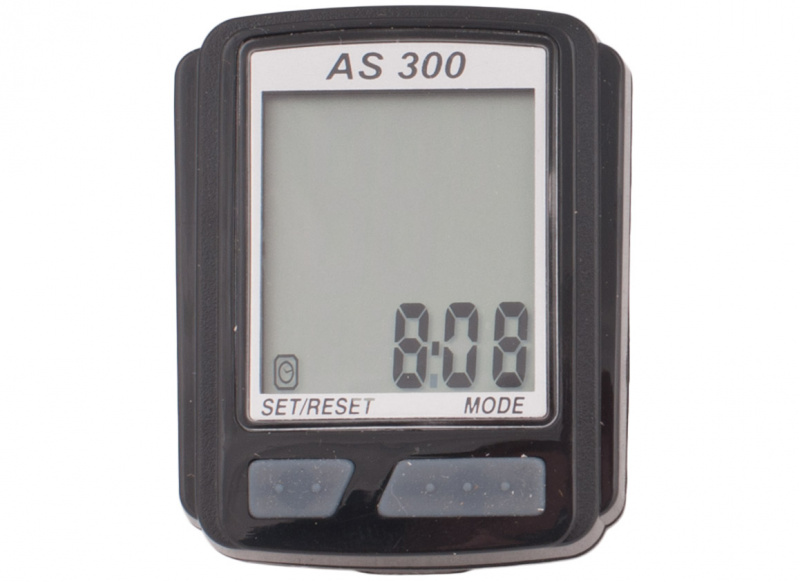 Велокомп ASSIZE AS-300, 13 функций, чёрный Таивань 330300 Велокомп ASSIZE AS-300, 13 функций, чёрный Таивань 330300