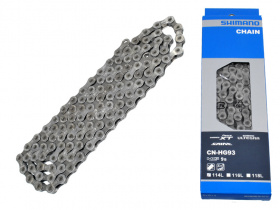 Цепь 10ск. "Shimano CH-HG93" 1/2"x11/128, 114зв, с пином, без упак. 570002