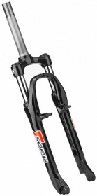 Вилка 24д. ф 1-1/8", V-brake, L 173 мм., резьб., пруж., 50 мм., AL SR Suntour SF14-M3020-P, 110145