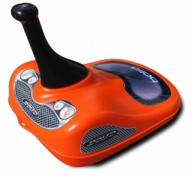 Ледянка пласт. с ручкой "Болид" 41х31 объемный
